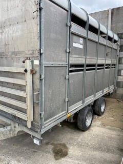 IFOR WILLIAMS DP120G TRAILER C/W DECKS