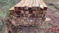 73 2.4M 4"X4" LENGTHS OF TIMBER - 4