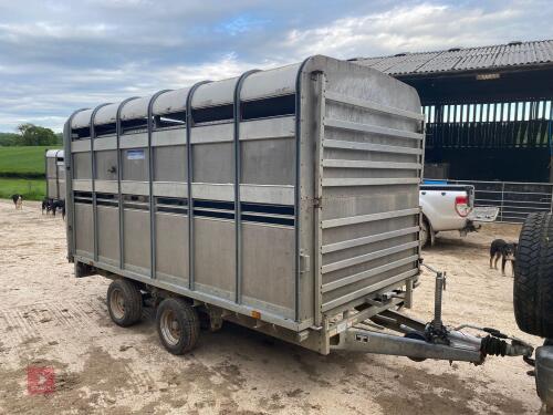 IFOR WILLIAMS LIVESTOCK TRAILER