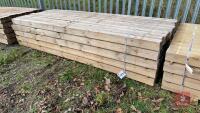 55 3M 4"X4" LENGTHS OF TIMBER - 2