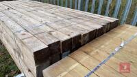 55 3M 4"X4" LENGTHS OF TIMBER - 5