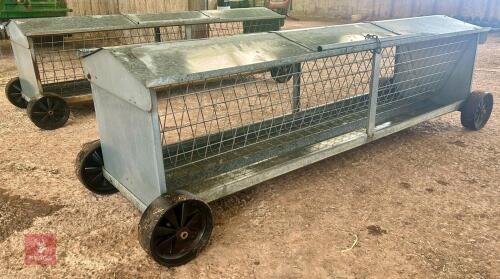 1 GALVANISED 8' SHEEP HAYRACK