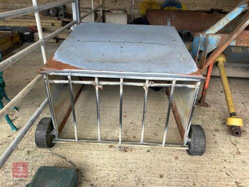 1.2M X 1.3M GALVANISED LAMB CREEP FEEDER