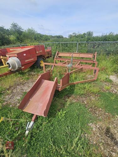 FLAT 8 BALE SLEDGE