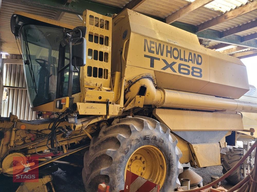 1999 NEW HOLLAND TX68 2WD COMBINE