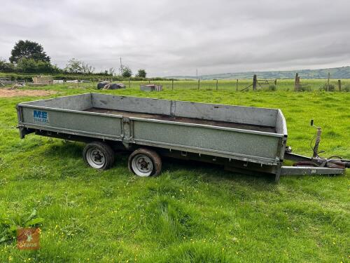 14' MEREDITH & EYRE FLAT BED TRAILER