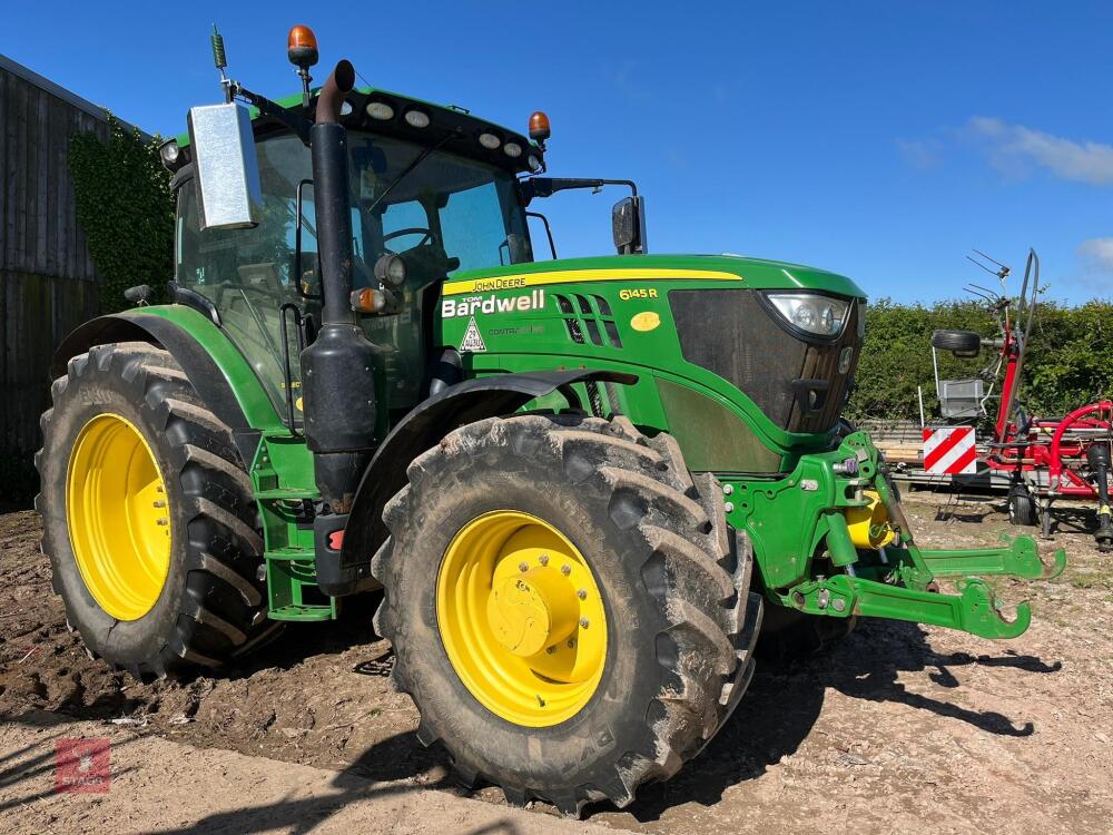 2019 JOHN DEERE 6145R 4WD TRACTOR