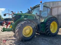 2019 JOHN DEERE 6145R 4WD TRACTOR - 6