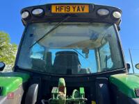 2019 JOHN DEERE 6145R 4WD TRACTOR - 30