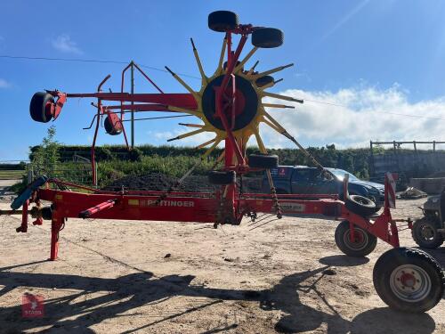 2009 POTTINGER 881A TWIN ROTOR RAKE