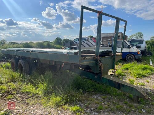 26' TWIN AXLE BALE TRAILER