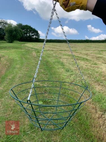 10 X BRAND NEW HANGING BASKETS 16''