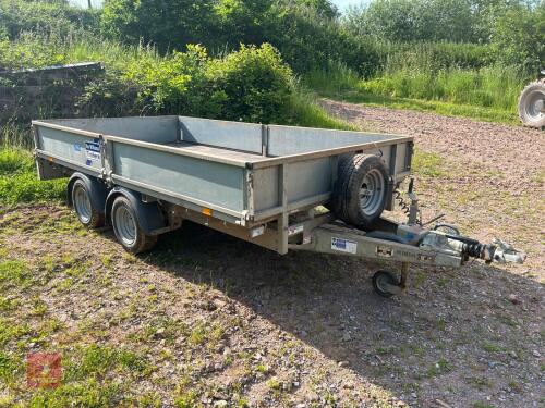 IFOR WILLIAMS 12' DROPSIDE TRAILER