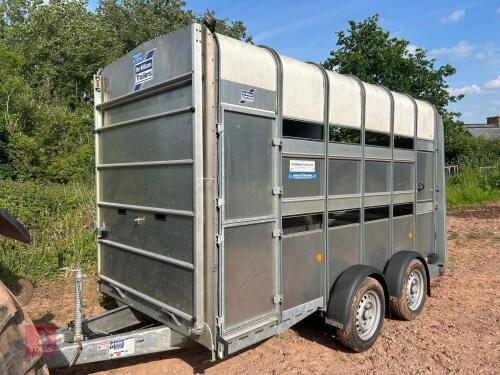 IFOR WILLIAMS 12' LIVESTOCK TRAILER