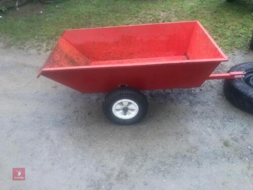 SAXSON MANUAL TIPPING GARDEN TRAILER