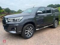 2019 TOYOTA HILUX INVINCIBLE X PICK UP