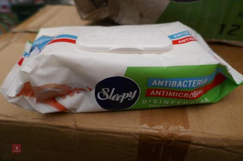 QTY OF ANTIBACTERIAL WIPES