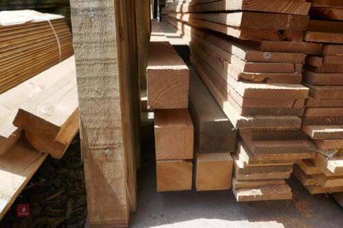 5 X 4'' X 4'' CEDAR BEAMS