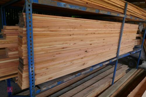 10 X 3M PLANED CEDAR LENGTHS