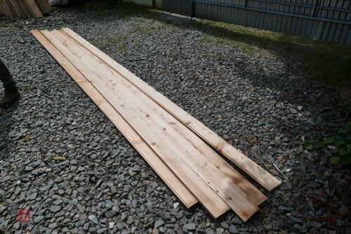 30 X 4.8M OF CEDAR TONGUE & GROOVE