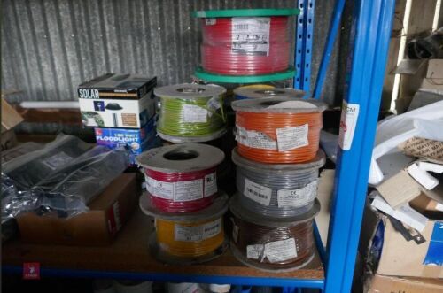 LRG QTY OF MIXED SIZE COPPER WIRE