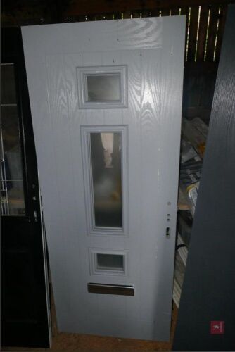 WHITE COMPOSITE DOOR