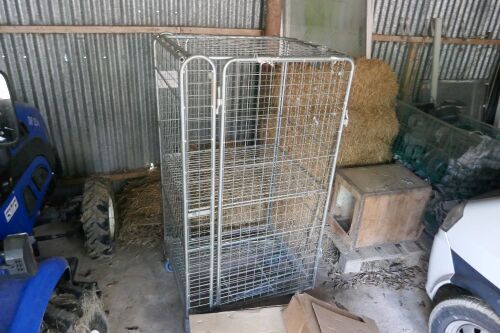 5 X FACTORY/ WORKSHOP STILLAGE TROLLEY