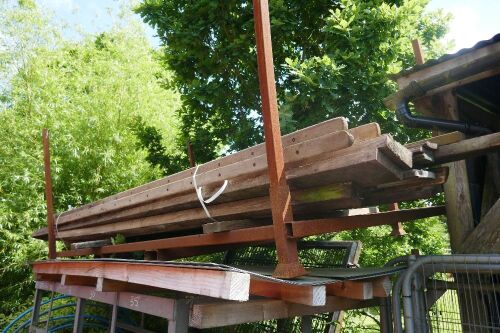 LADDERS/WOOD, TIMBER