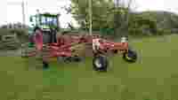 KUHN GA7301 TWIN ROTOR RAKE