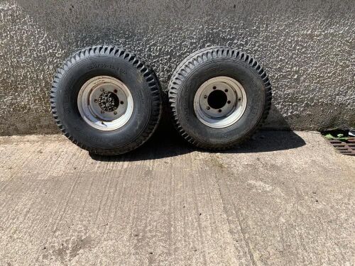 4 TRAILER WHEELS