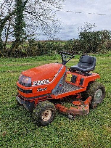 KUBOTA T1600 DIESEL RIDE ON MOWER