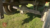 12' X 8' SINGLE AXLE BALE TRAILER - 8