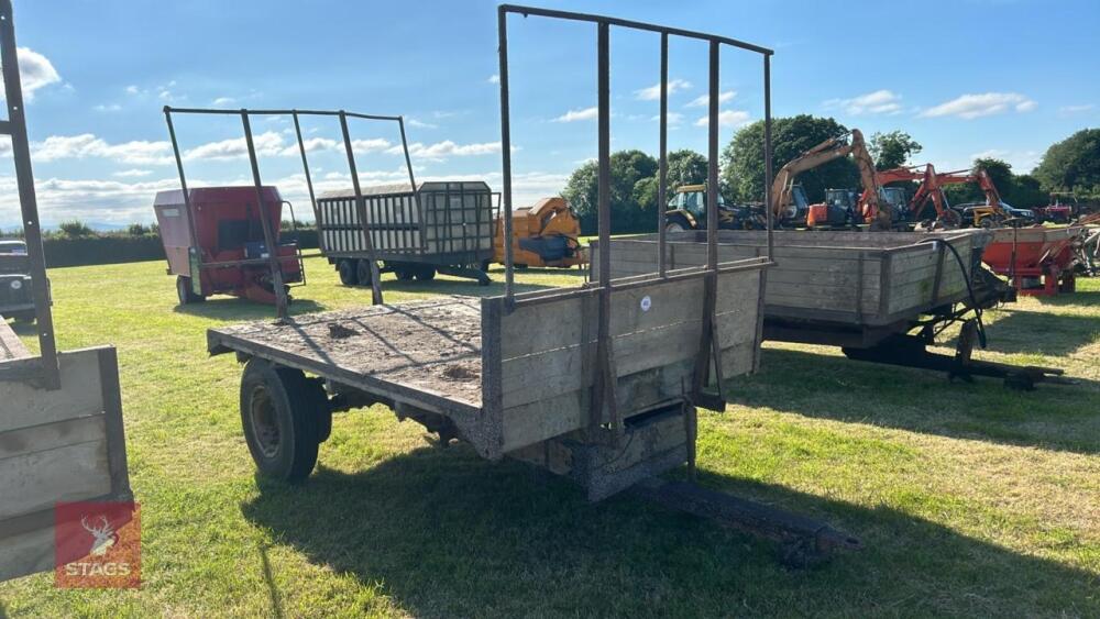 10'6'' X 7' SINGLE AXLE BALE TRAILER