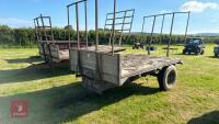 10'6'' X 7' SINGLE AXLE BALE TRAILER - 6