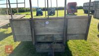 10'6'' X 7' SINGLE AXLE BALE TRAILER - 9