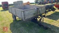 10' X 6'6'' SINGLE AXLE TIPPING TRAILER