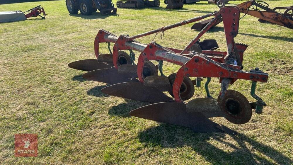 KVERNELAND 4 FURROW CONVENTIONAL PLOUGH