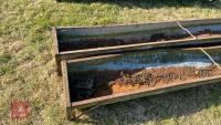 2 9' CATTLE FEED TROUGHS - 6