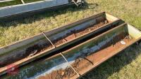 2 9' CATTLE FEED TROUGHS - 7