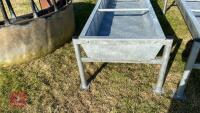 8' X 2'6'' GALVANISED BATEMAN TROUGH - 6