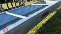 8' X 2'6'' GALVANISED BATEMAN TROUGH - 7