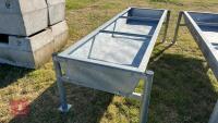 8' X 2'6'' GALVANISED BATEMAN TROUGH - 5