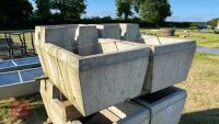 1 X 15 GALLON CONCRETE WATER TROUGH - 2