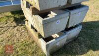 1 X 15 GALLON CONCRETE WATER TROUGH - 3