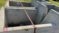 1 X 15 GALLON CONCRETE WATER TROUGH - 4