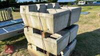 1 X 15 GALLON CONCRETE WATER TROUGH