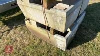 1 X 15 GALLON CONCRETE WATER TROUGH - 3