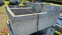 1 X 15 GALLON CONCRETE WATER TROUGH - 4