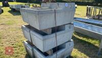 1 X 15 GALLON CONCRETE WATER TROUGH - 5