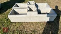 1 X 30 GALLON CONCRETE WATER TROUGH - 4